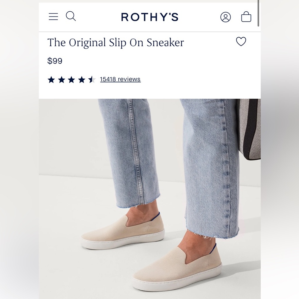 Rothy’s The Original Slip On Sneaker